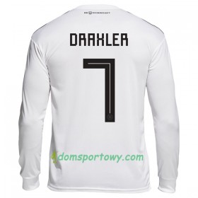 Koszulka Niemcy Draxler 7 Domowe Koszulki Piłkarskie Mistrzostwa Świata 2018 Długi Rękaw